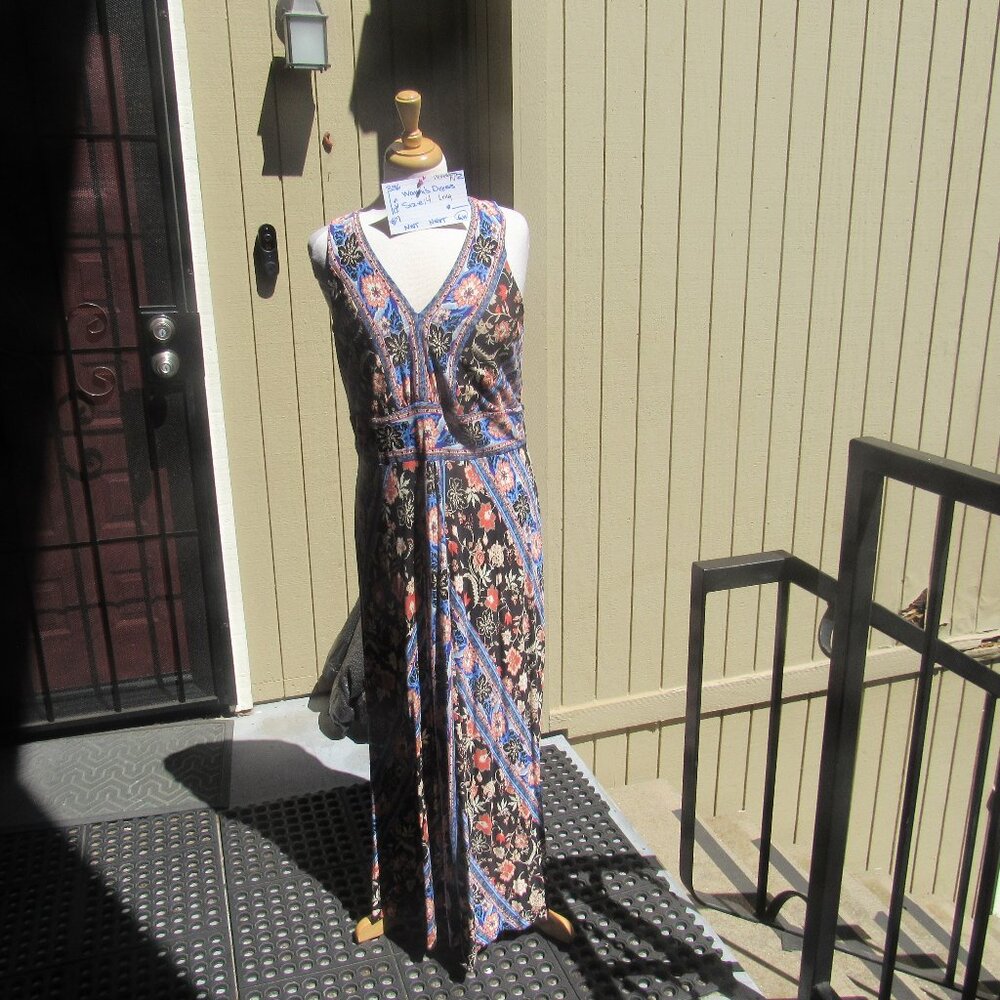 #336  WOMEN'S LONG SUMMER DRESS BY MONSOON  (SIZE 14)